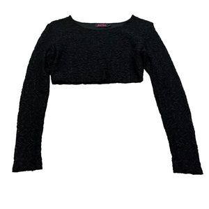 Motel rocks Longsleeves Lace Crop Top
